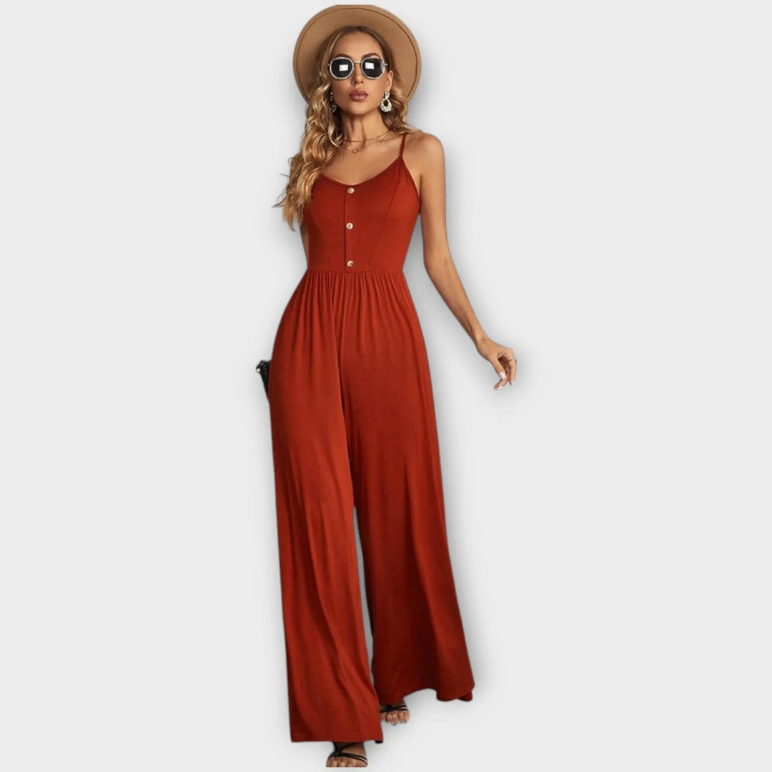 ChicEase Wide-Leg Jumpsuit Jasmine's Boutique Australia