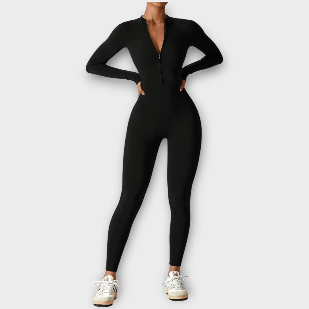 SleekFlex Zip-Up Jumpsuit Jasmine's Boutique Australia