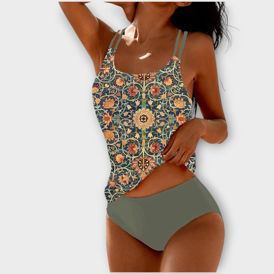 Bohemian Mosaic Tankini Set Jasmine's Boutique Australia