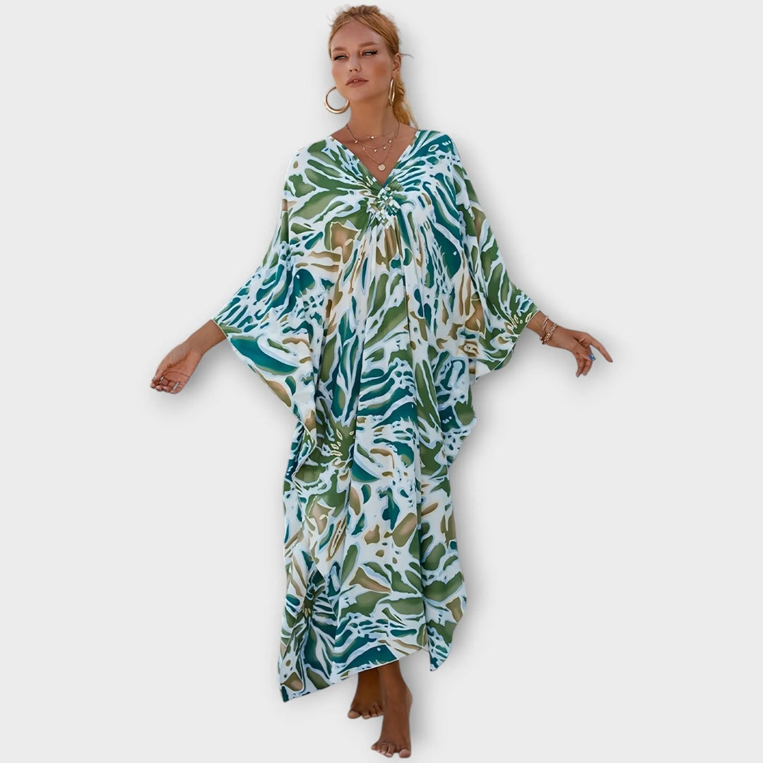 Ocean Mirage Maxi Kaftan Jasmine's Boutique Australia