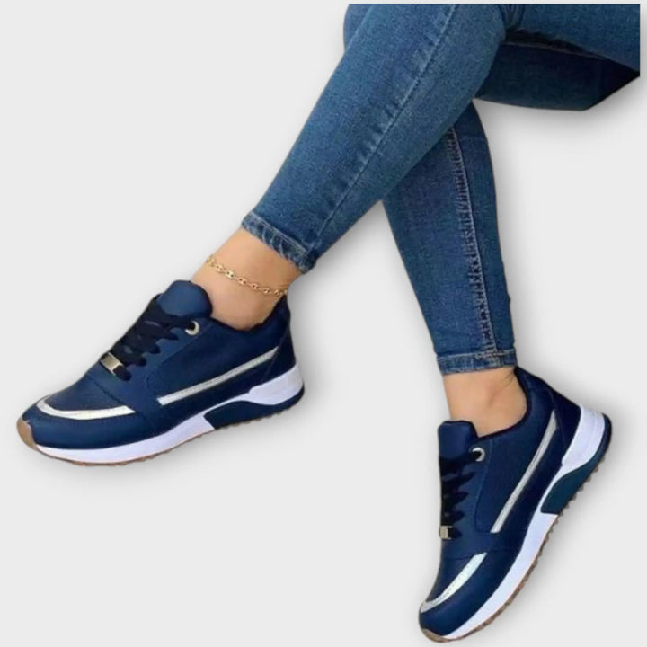 White Luxe Comfort Sneakers  html Copy Edit Jasmine's Boutique Australia