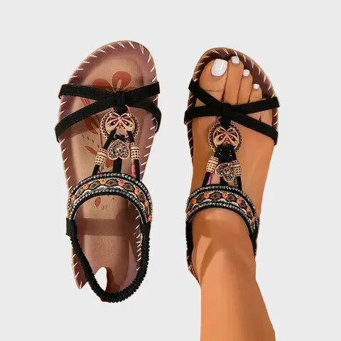 Zayira Boho Chic Sandals Jasmine's Boutique Australia