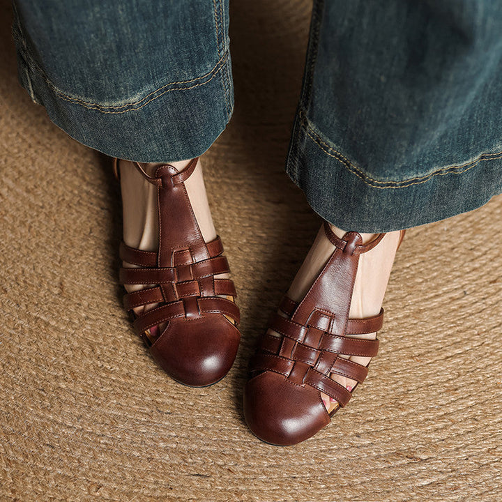 Enix Genuine Leather Shoes  Liora Lane Boutique