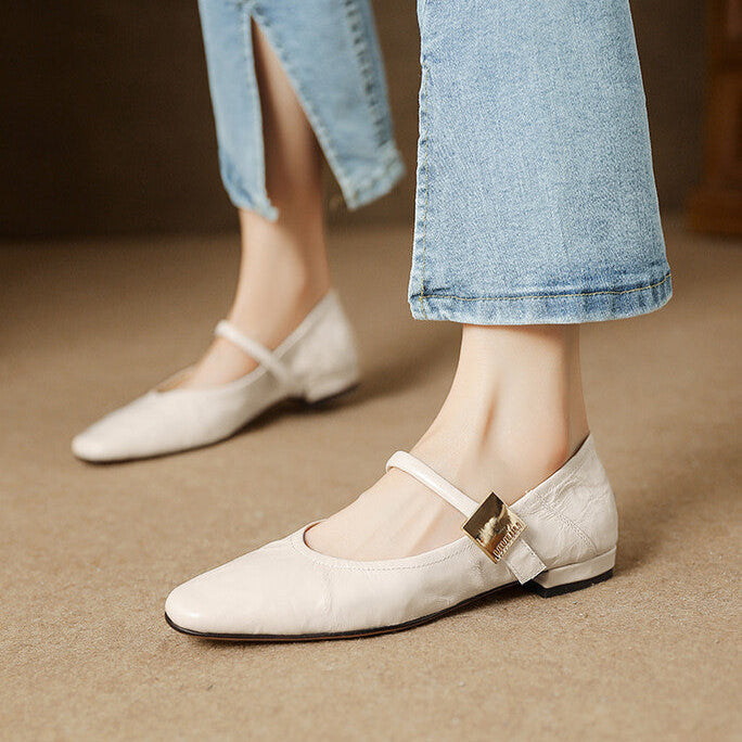 Melona Genuine Leather Pumps  Liora Lane Boutique