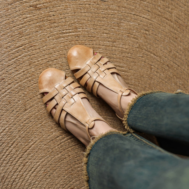 Enix Genuine Leather Shoes  Liora Lane Boutique