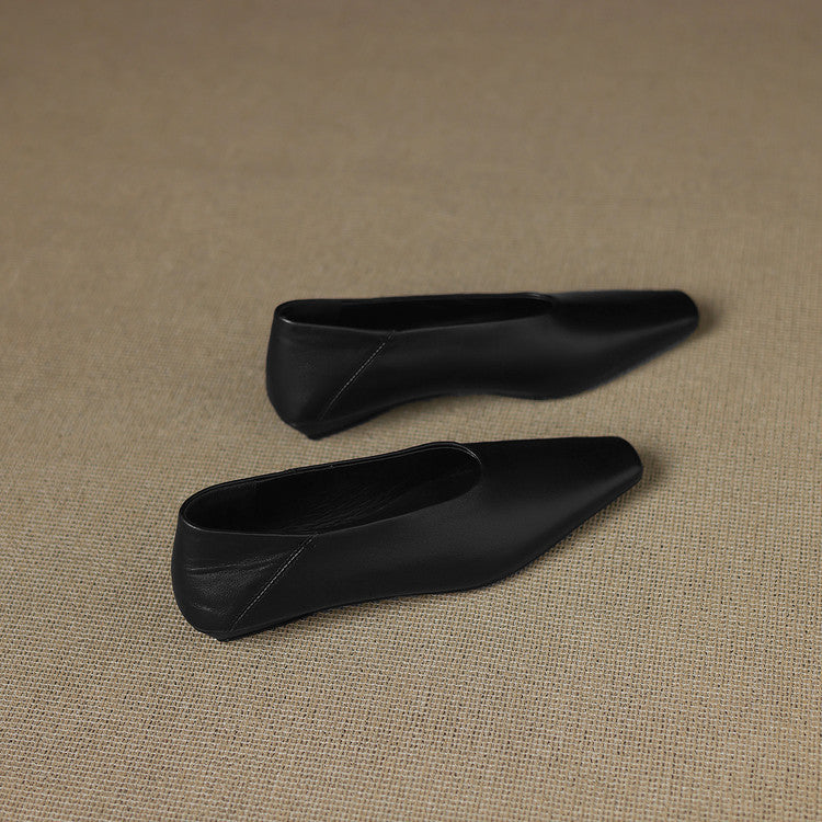 Emor Genuine Leather Flats  Liora Lane Boutique