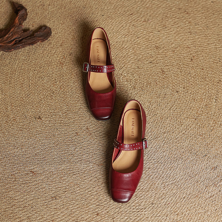 Elry Genuine Leather Shoes  Liora Lane Boutique