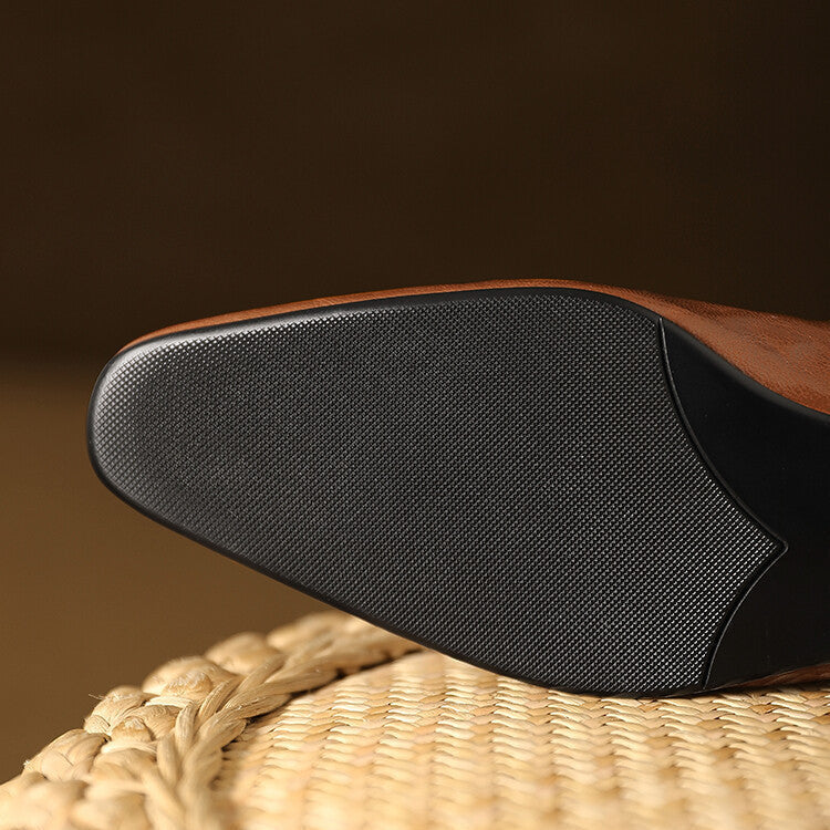 Melona Genuine Leather Pumps  Liora Lane Boutique