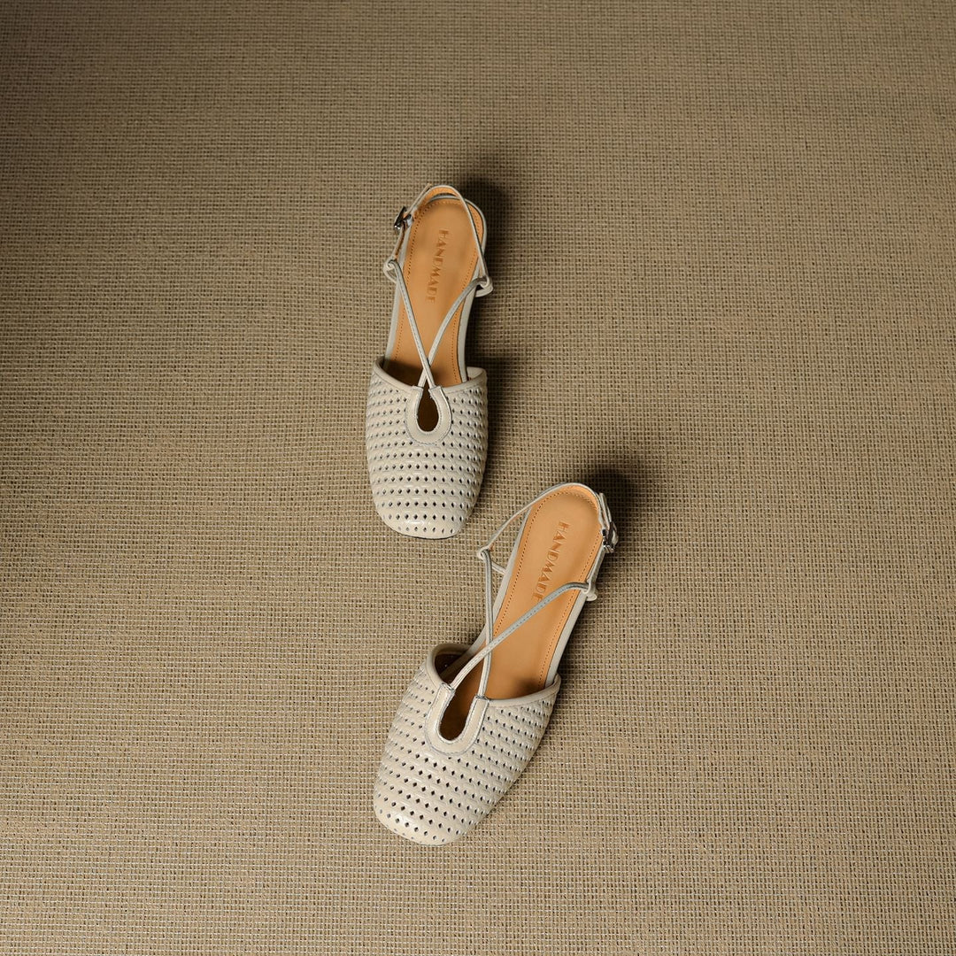 Opal Genuine Leather Slingbacks  Liora Lane Boutique