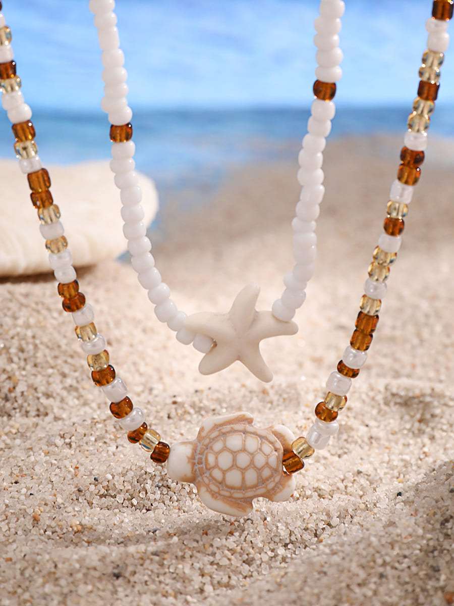 Beach Starfish Shell Necklace Jasmine's Boutique Australia