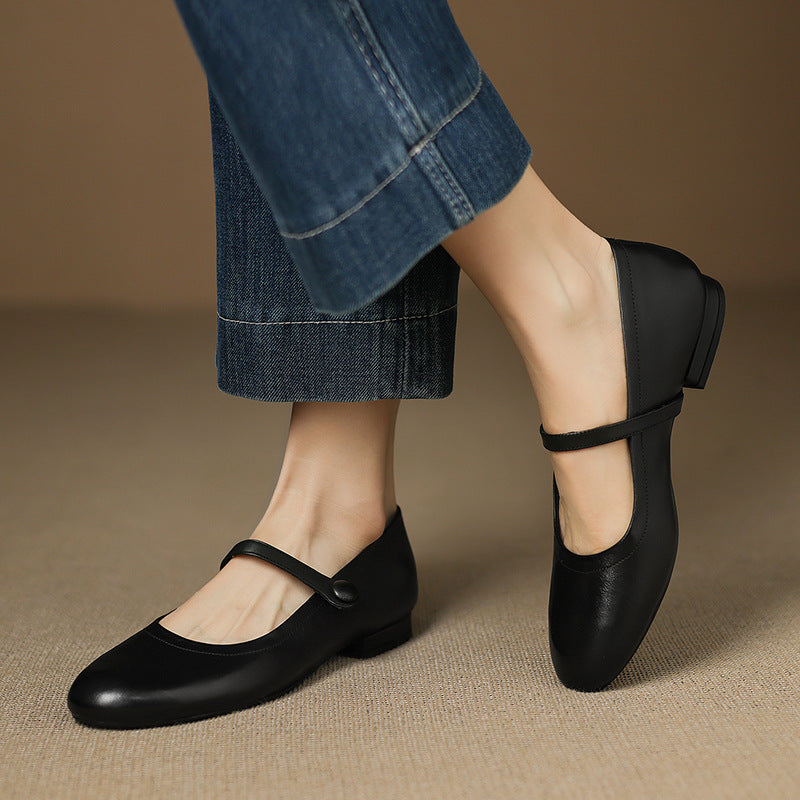 Civra Genuine Leather Shoes  Liora Lane Boutique