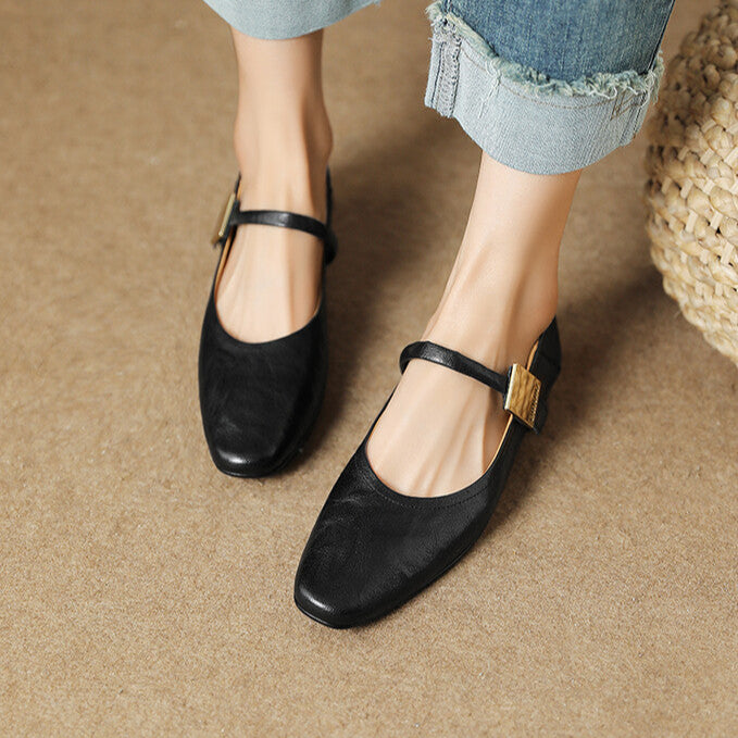 Melona Genuine Leather Pumps  Liora Lane Boutique