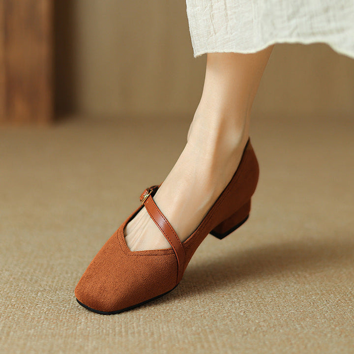 Elura Suede Heels  Liora Lane Boutique