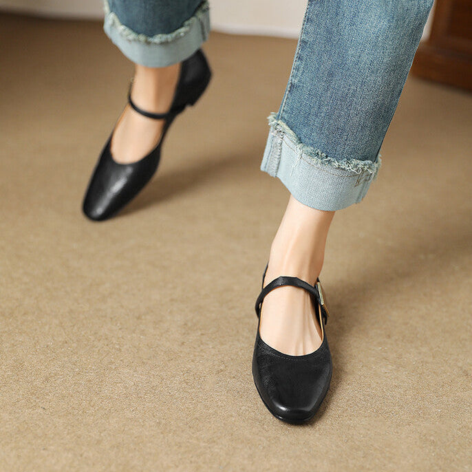 Melona Genuine Leather Pumps  Liora Lane Boutique