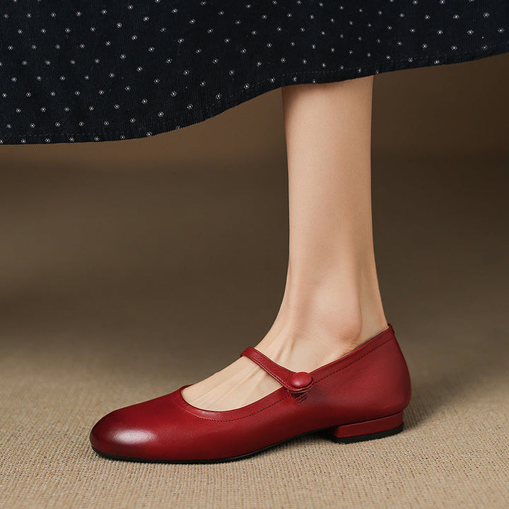 Civra Genuine Leather Shoes  Liora Lane Boutique