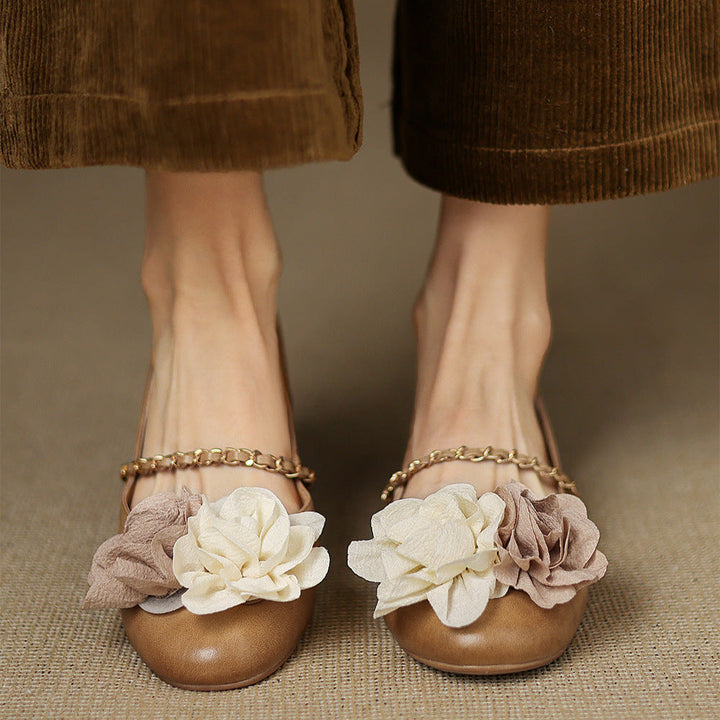 Fleur Genuine Leather Shoes  Liora Lane Boutique