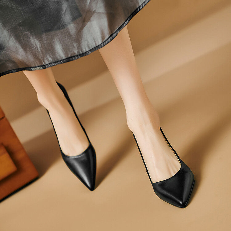 Lior Genuine Leather Heels  Liora Lane Boutique