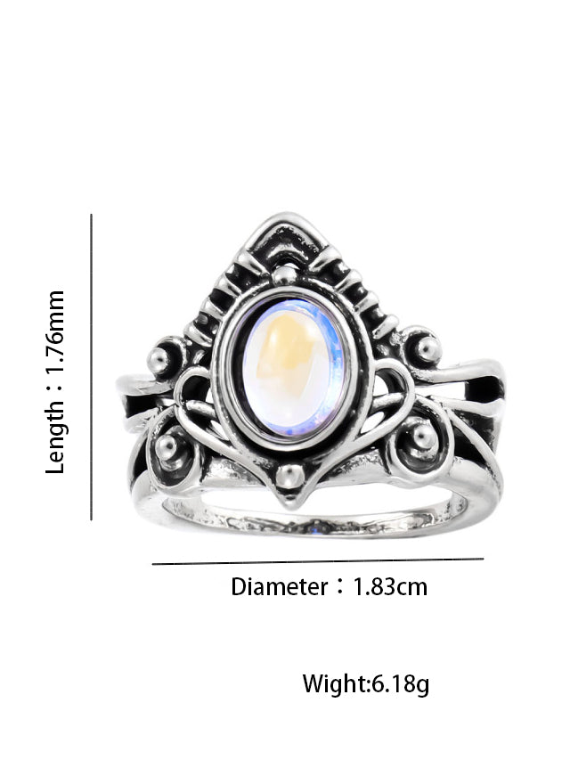Vintage Moonstone Ring Jasmine's Boutique Australia