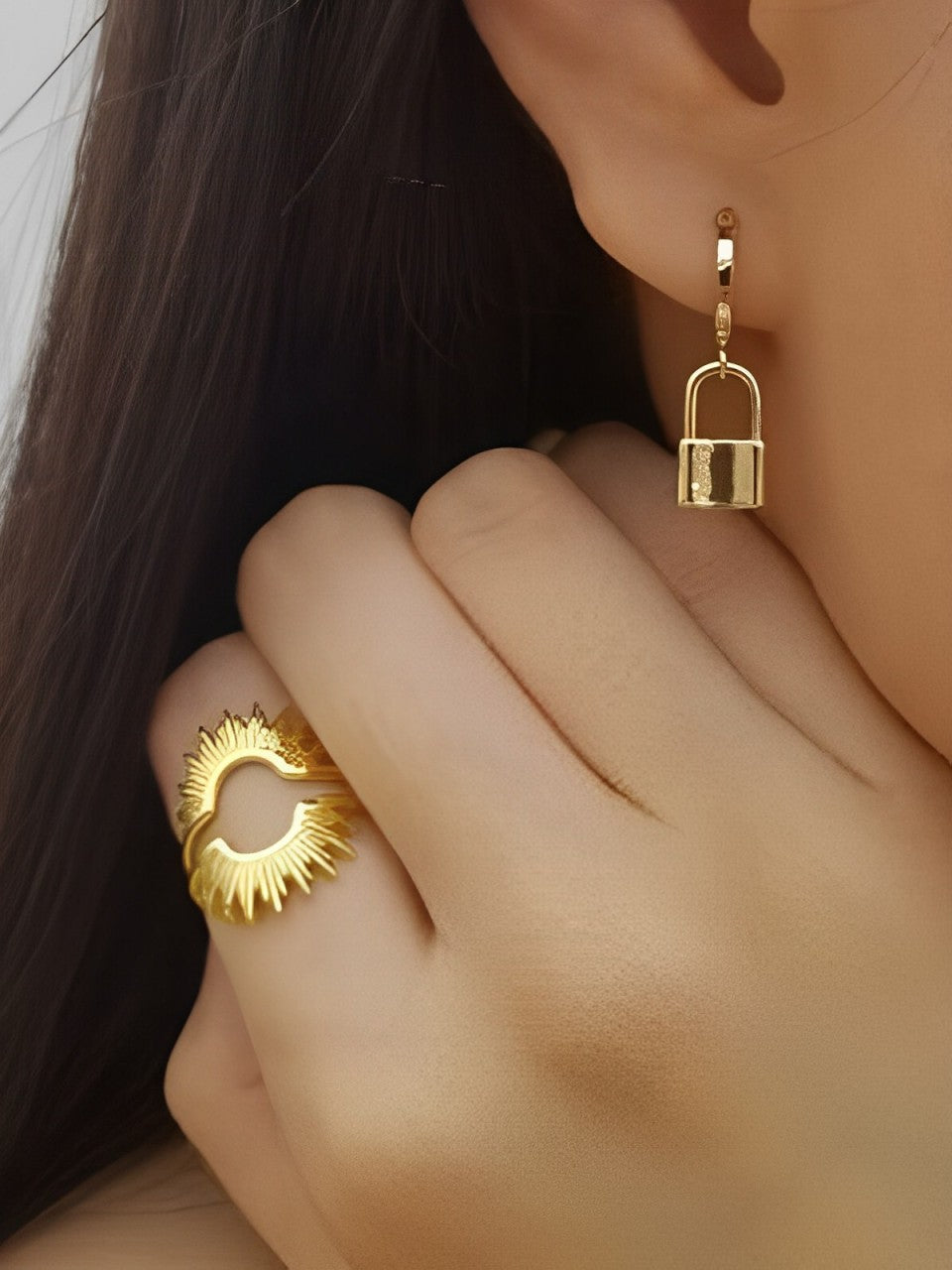 Sunflower Daisy Ring Jasmine's Boutique Australia