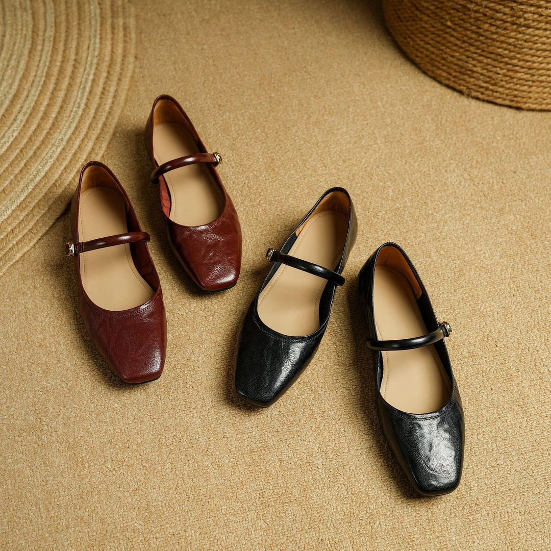 Islae Genuine Leather Flats  Liora Lane Boutique