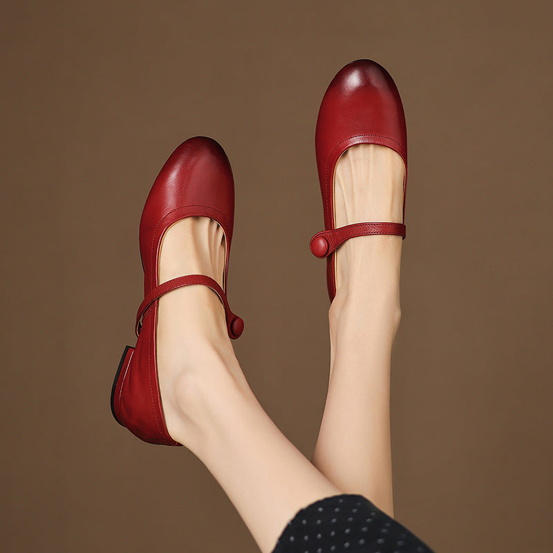 Civra Genuine Leather Shoes  Liora Lane Boutique