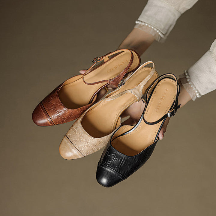 Valery Genuine Leather Pumps  Liora Lane Boutique