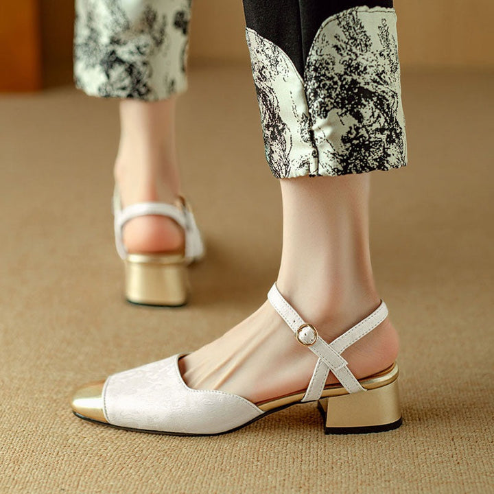 Lily Slingbacks  Liora Lane Boutique  Beige / 10.5 69.99