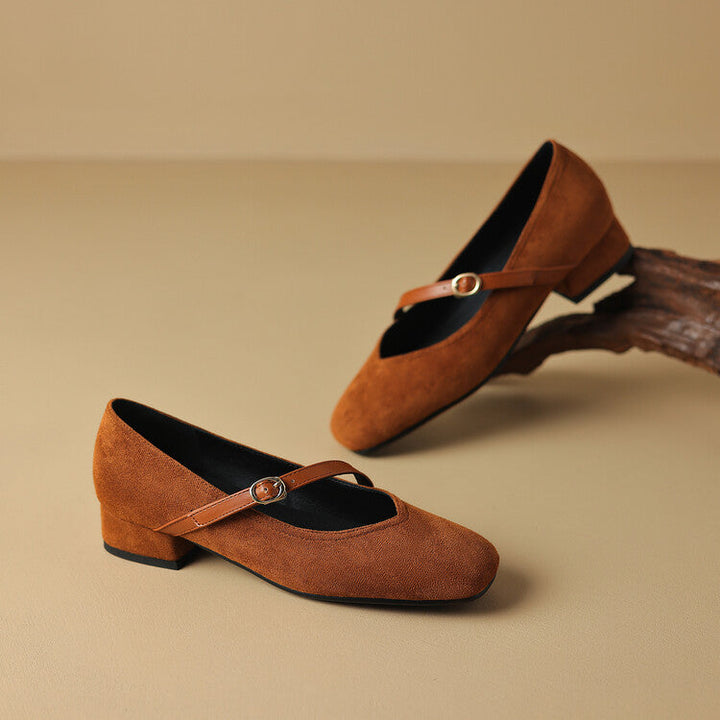 Elura Suede Heels  Liora Lane Boutique