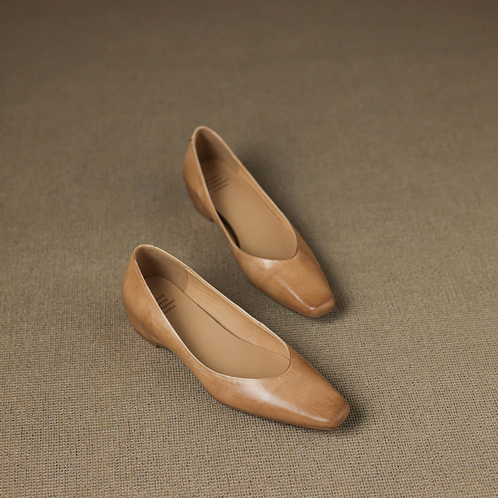 Oren Genuine Leather Flats  Liora Lane Boutique