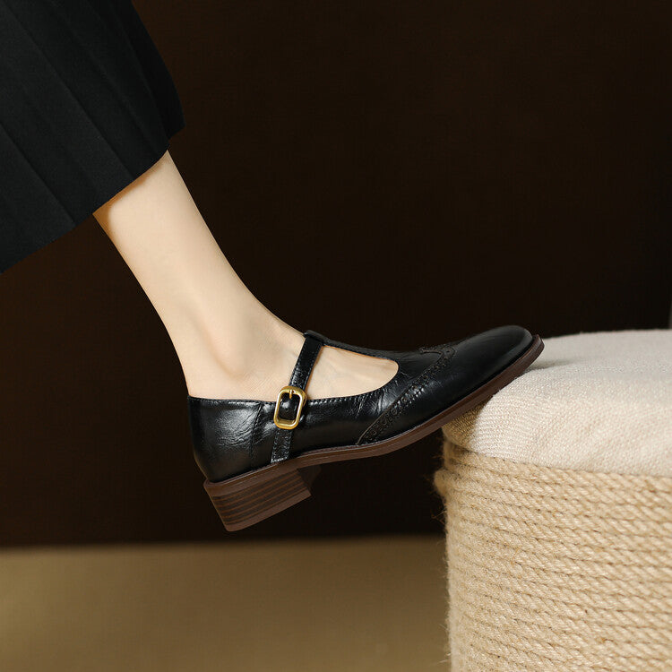 Myra Genuine Leather Shoes  Liora Lane Boutique