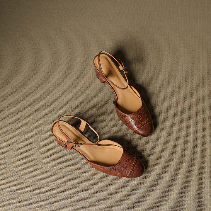 Valery Genuine Leather Pumps  Liora Lane Boutique