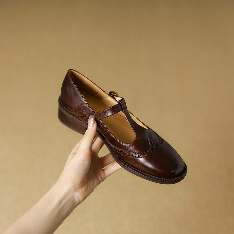 Myra Genuine Leather Shoes  Liora Lane Boutique