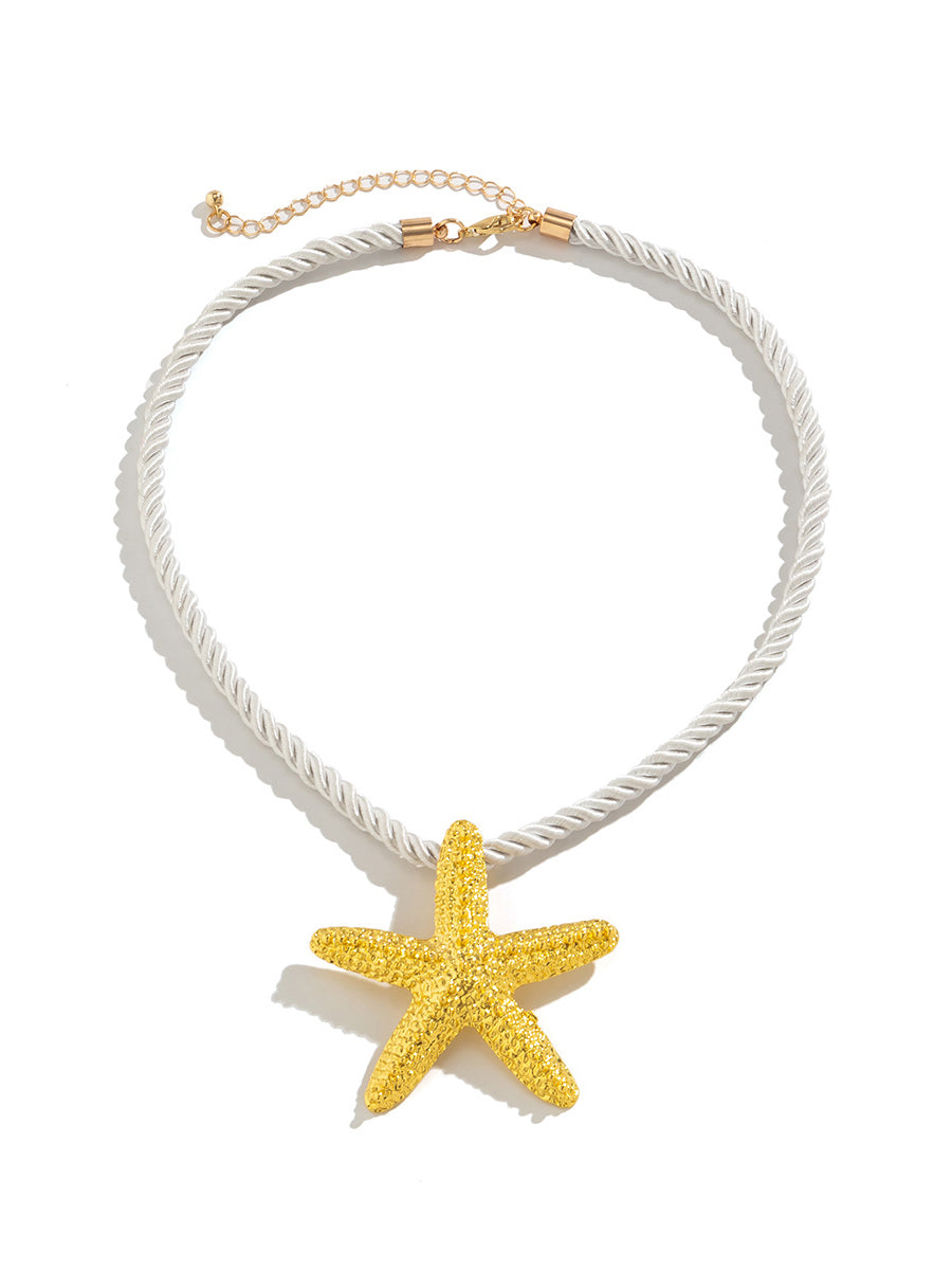 Santorini Starfish Necklace ~ Gold Jasmine's Boutique Australia