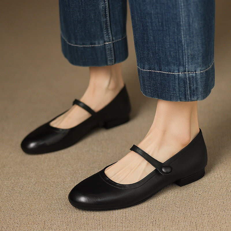 Civra Genuine Leather Shoes  Liora Lane Boutique