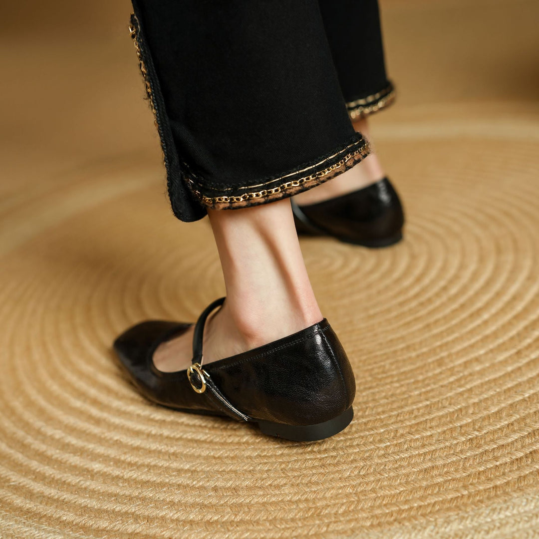 Islae Genuine Leather Flats  Liora Lane Boutique