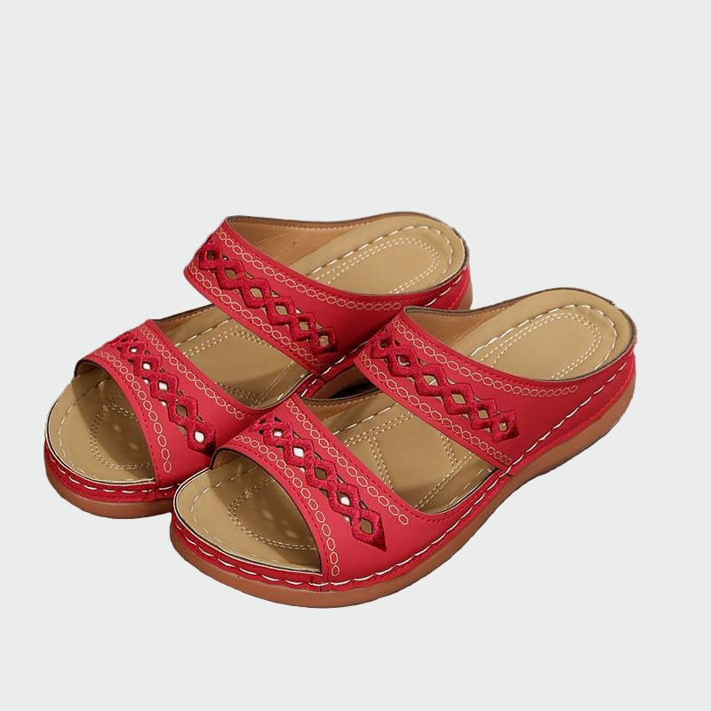 Double Strap Comfort Sandals Jasmine's Boutique Australia