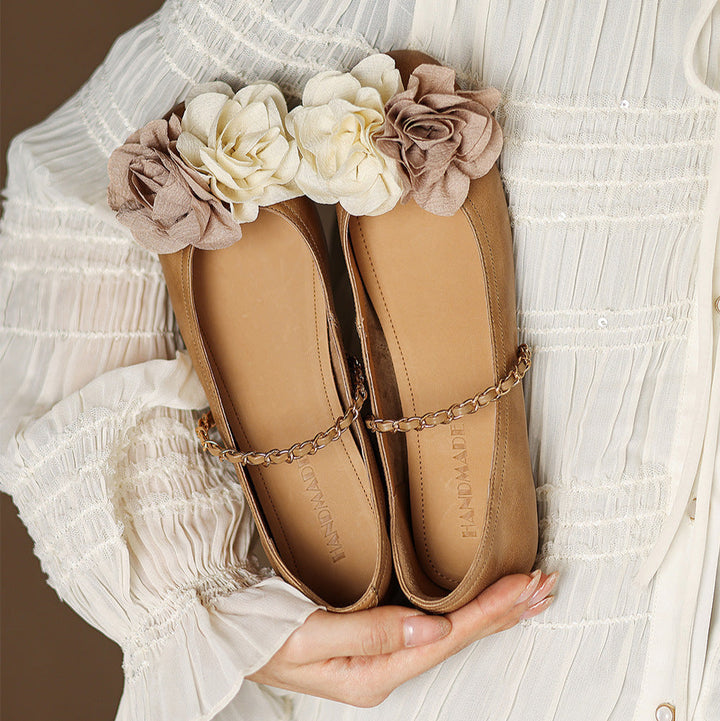 Fleur Genuine Leather Shoes  Liora Lane Boutique