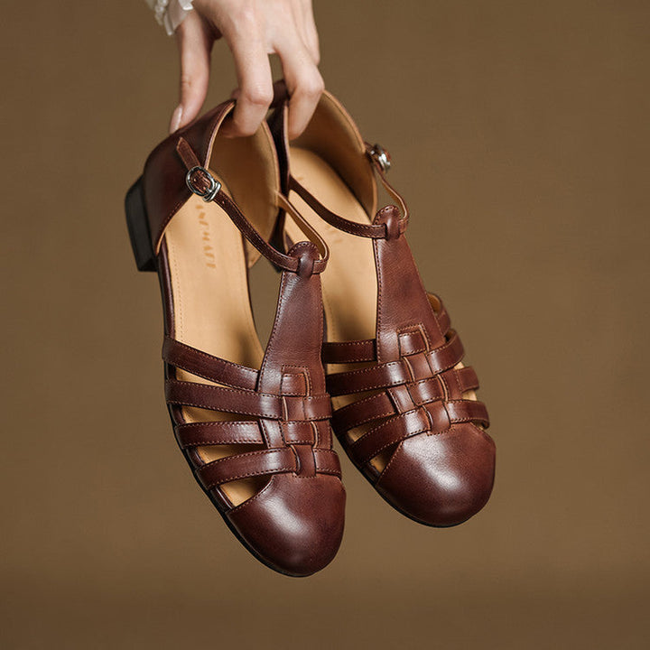Enix Genuine Leather Shoes  Liora Lane Boutique