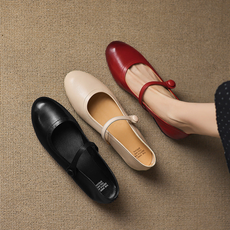 Civra Genuine Leather Shoes  Liora Lane Boutique