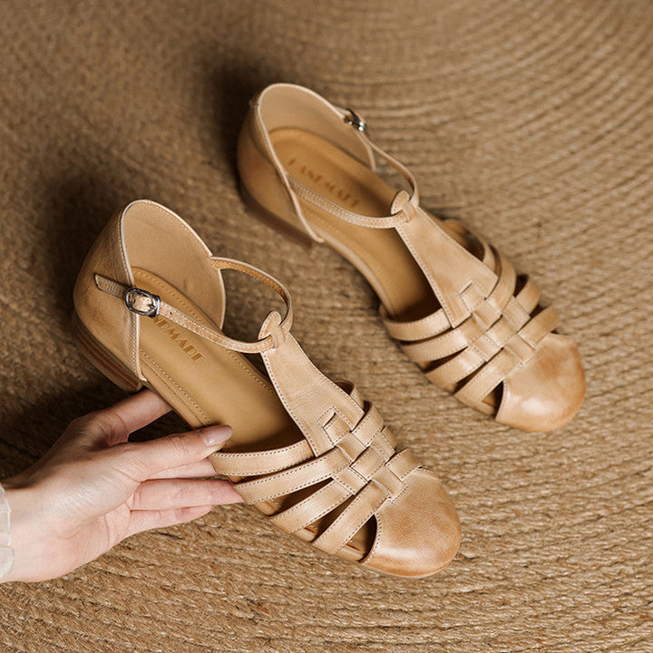 Enix Genuine Leather Shoes  Liora Lane Boutique