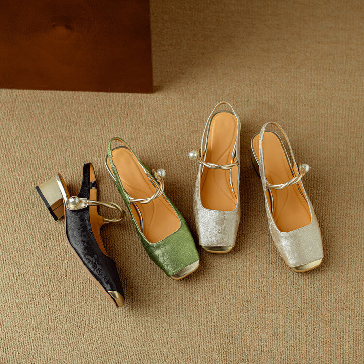 Galene Leather Heels  Liora Lane Boutique