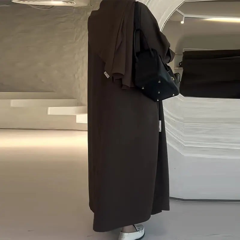 Mocha Flow Oversized Long Coat Jasmine's Boutique Australia