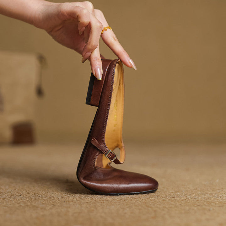 Marvyn Genuine Leather Mules  Liora Lane Boutique