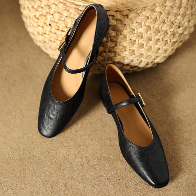 Melona Genuine Leather Pumps  Liora Lane Boutique