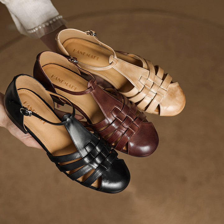 Enix Genuine Leather Shoes  Liora Lane Boutique