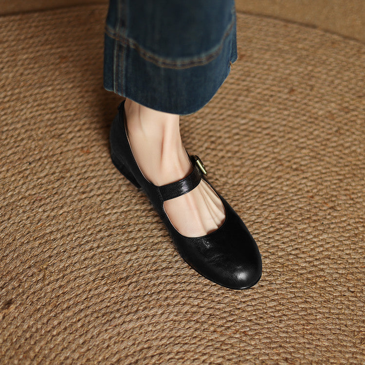 Elva Genuine Leather Shoes  Liora Lane Boutique