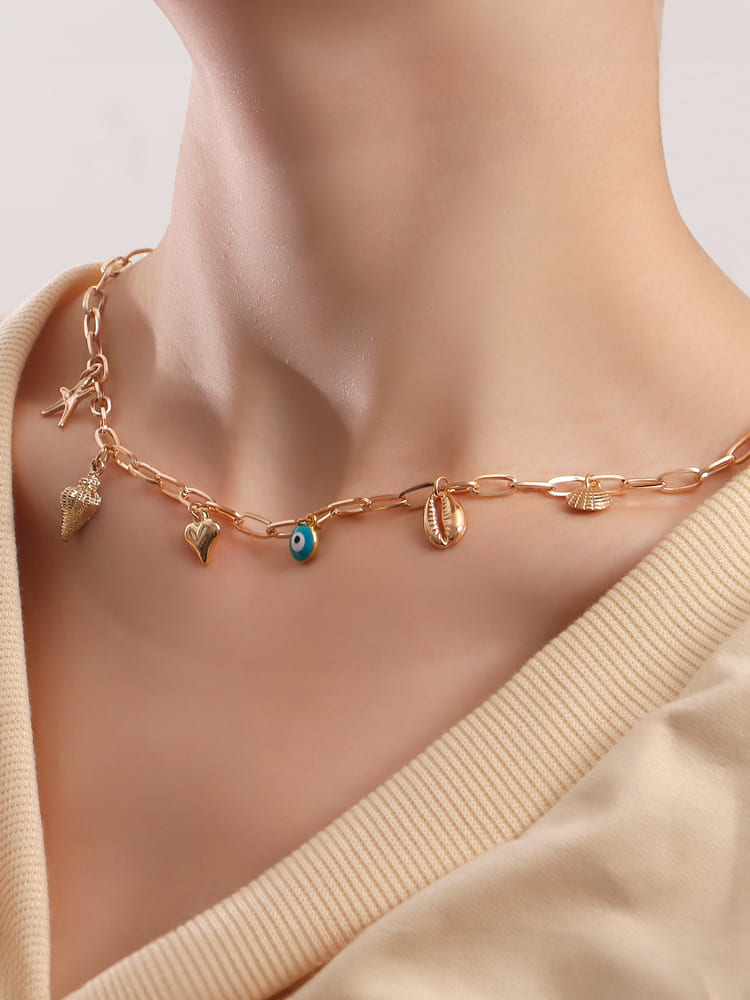 Necklace with Seastar Shell Jasmine's Boutique Australia