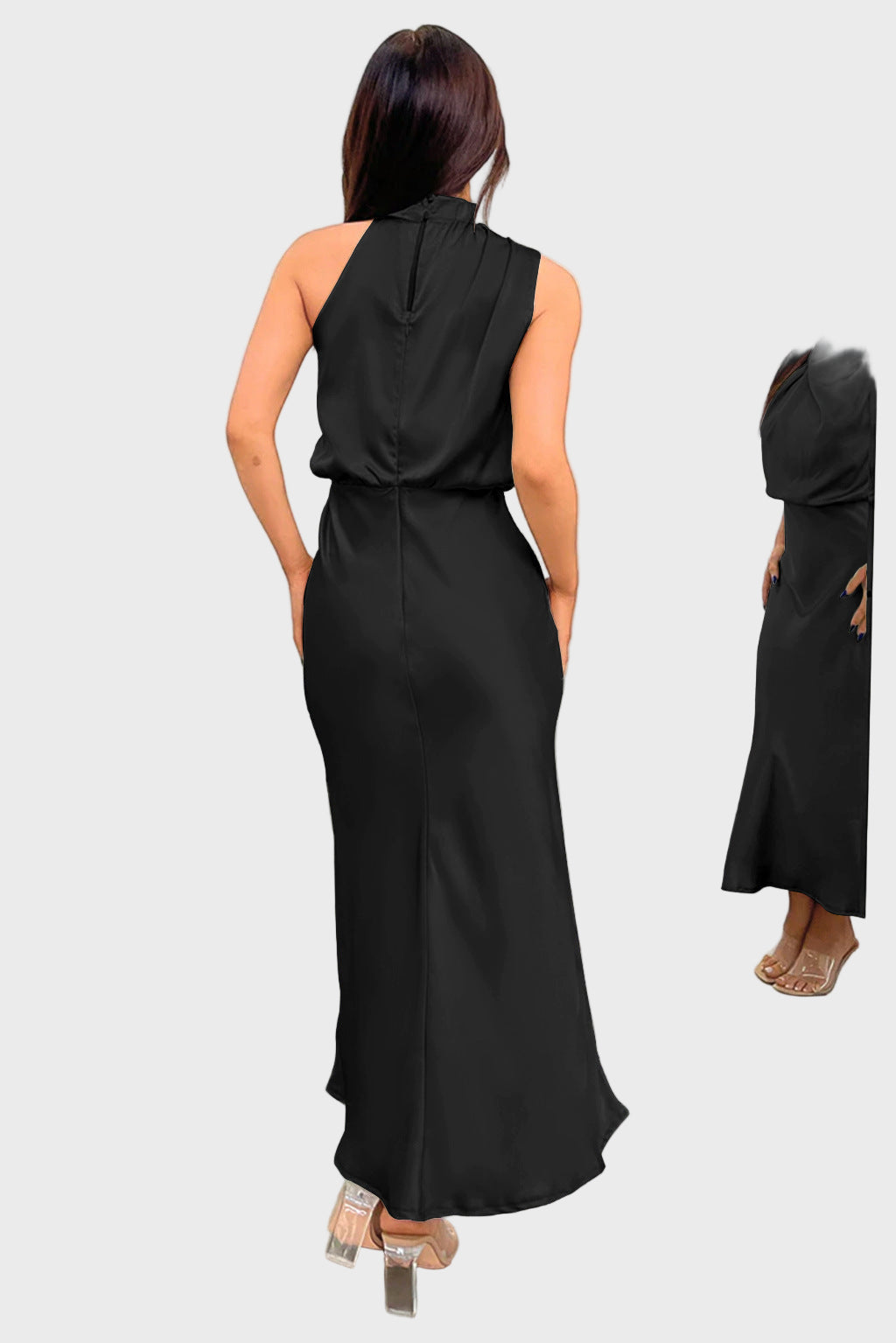 Grace High-Neck Midi Dress Jasmine's Boutique Australia