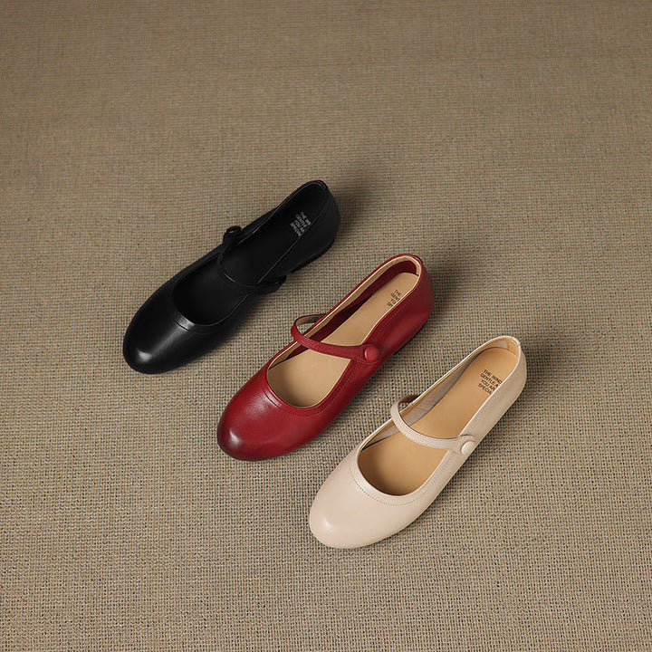 Civra Genuine Leather Shoes  Liora Lane Boutique