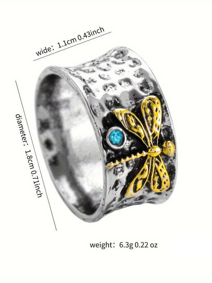Insect Ring Aquamarine Jasmine's Boutique Australia